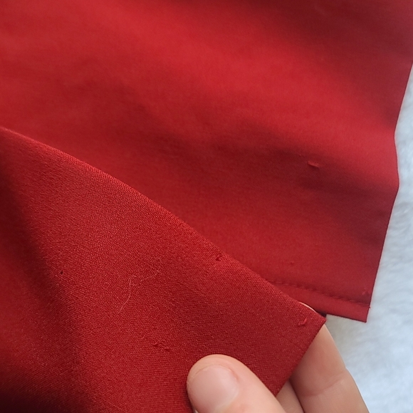 Worthington Professional Red Skirt | Size 8 Petite - Picture 5 of 8